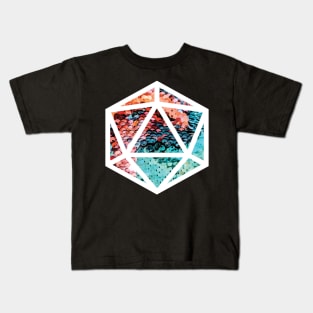 D20 Decal Badge - Performance Kids T-Shirt